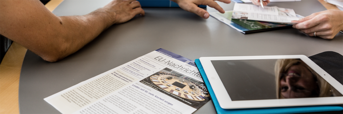 handwerkskammer.de EU-News auf dem Tisch