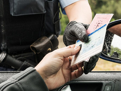 Polizei - Ausweiskontrolle