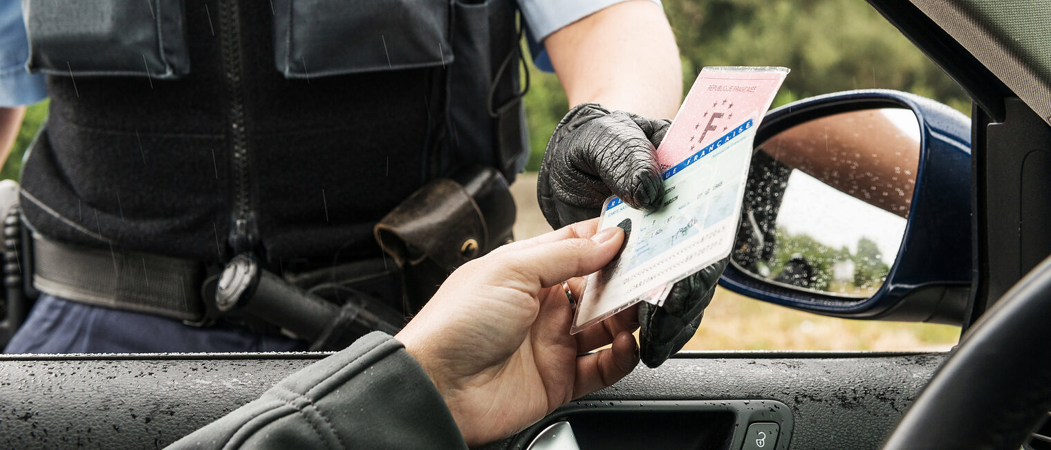 Polizei - Ausweiskontrolle