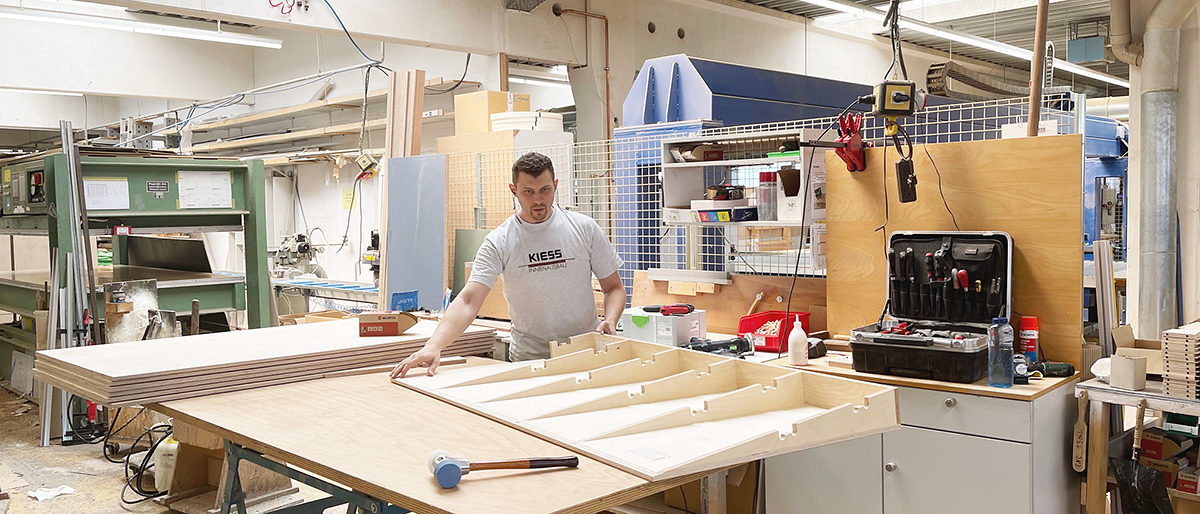 Kiess Innenausbau Werkstatt Schreinerei Holz
