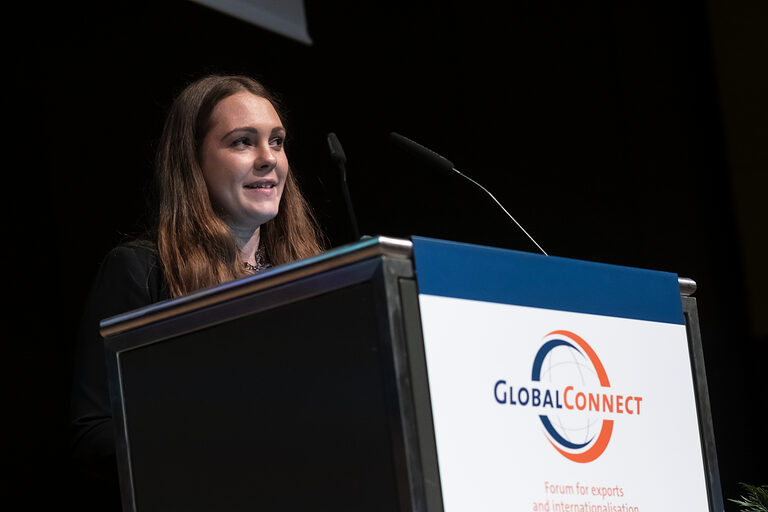 GlobalConnect 2022 EEN Panel Nachhaltigkeit Isabella Weeth