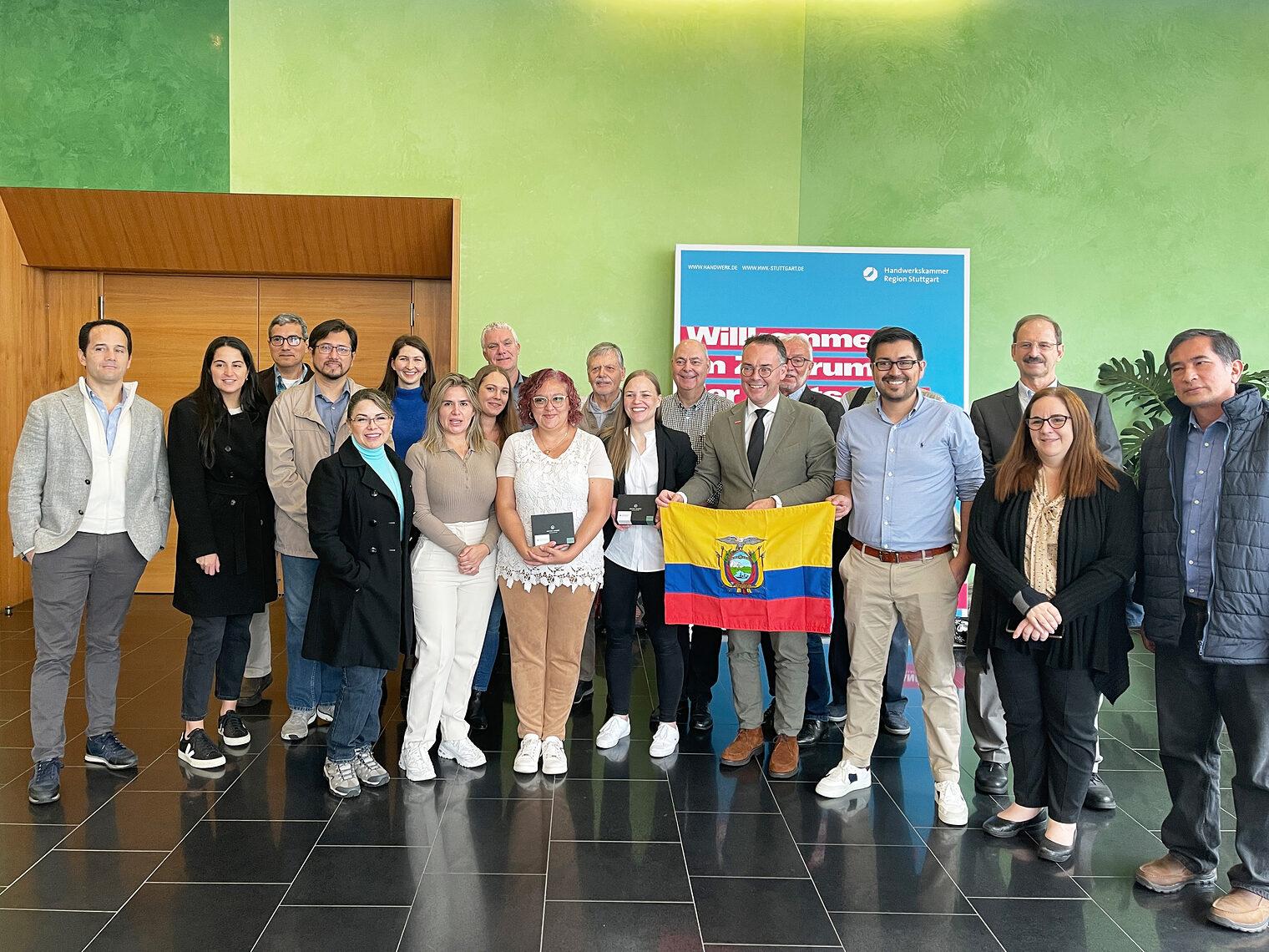 Ecuadorianische Delegation 2022 Handwerk International 